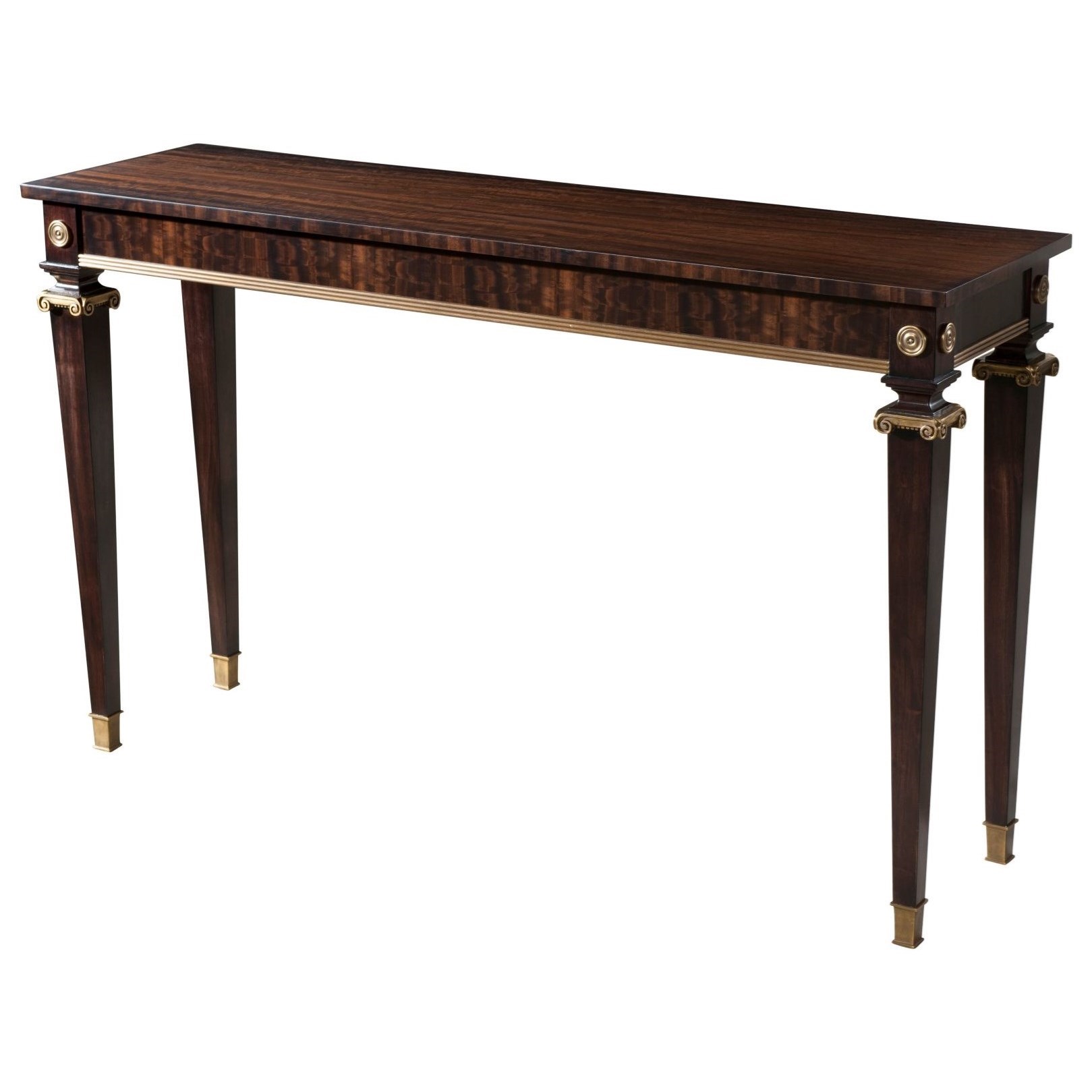 Theodore Alexander Vanucci Eclectics Boston Console with Fumed